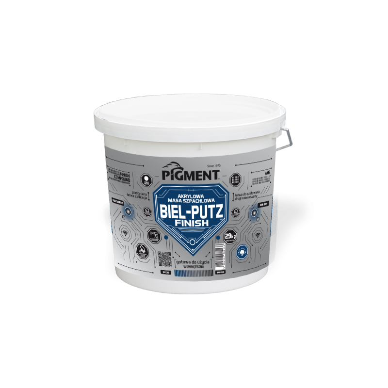 BIEL-PUTZ FINISH szpachla gładka powierzchia